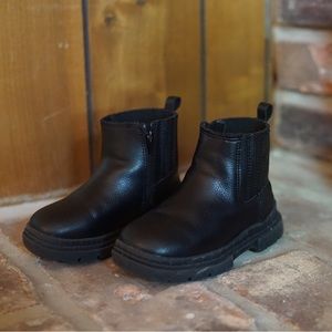 ZARA BLACK COMBAT BOOTS 7.5 toddler (23)